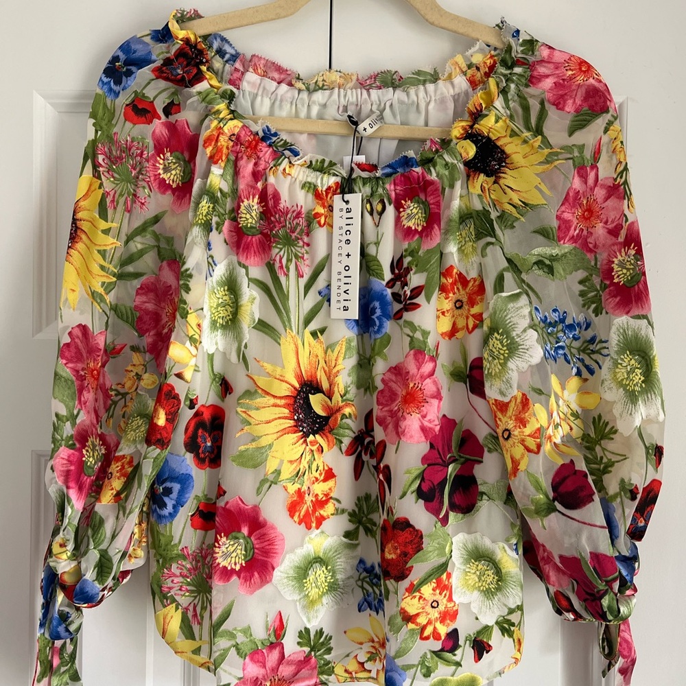 Alice + Olivia Floral Women's Top - Multicolor